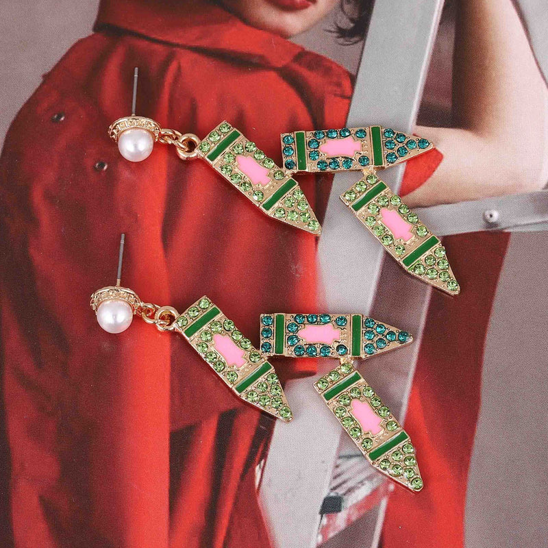 Delicate Artisan Pearl Earring
