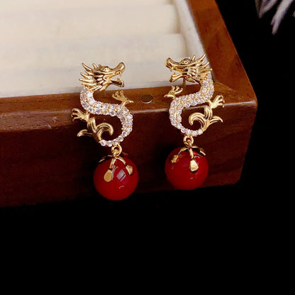 Beautiful Gold Earring with Unique Style