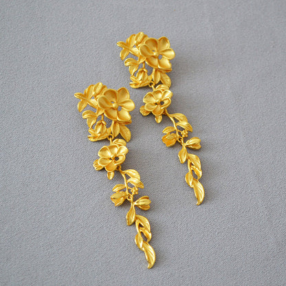 Beautiful Gold Earring with Unique Style