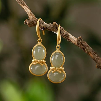 Vintage Handmade Gold Earring