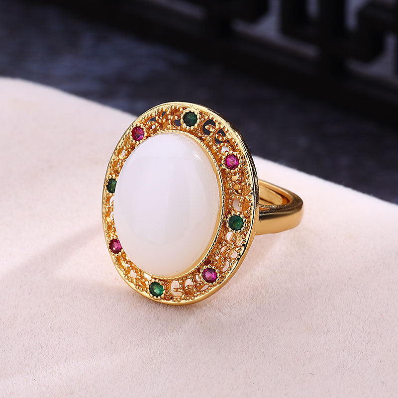 Romantic Gold Ring for Special Moments