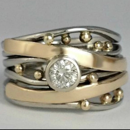 Vintage Handmade Gold Ring