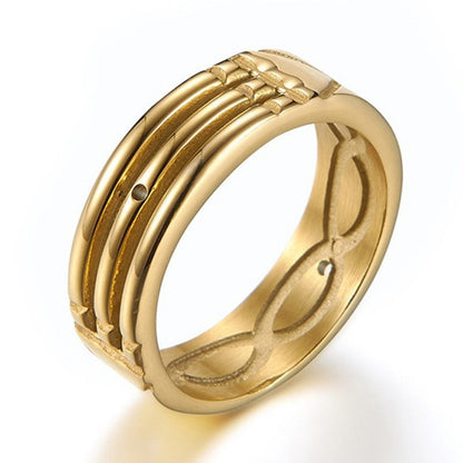 Classic Gold Ring with Timeless Appeal