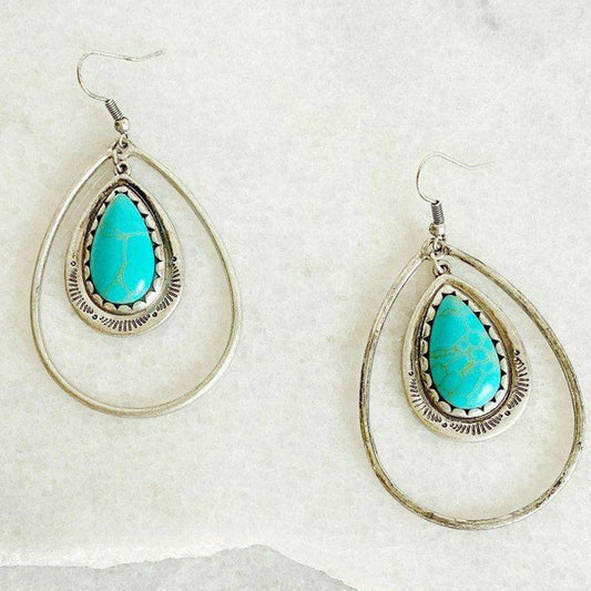 Vintage Handmade Silver Earring