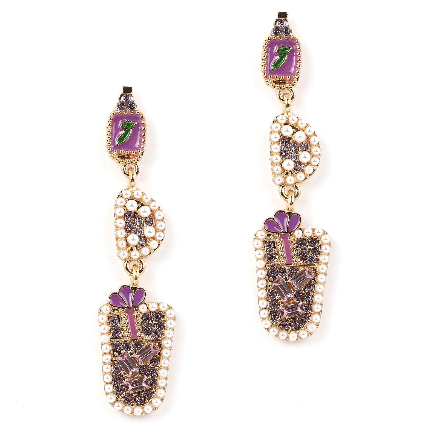 Beautiful Pearl Earring with Unique Style