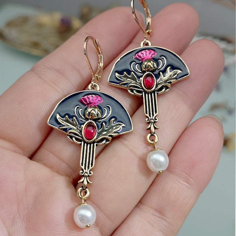 Vintage Handmade Pearl Earring