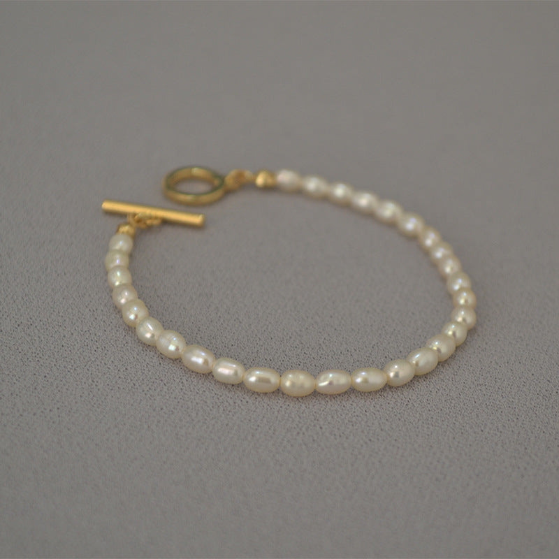 Vintage Handmade Pearl Bracelet