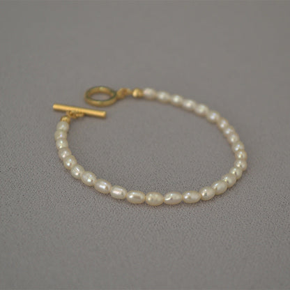 Vintage Handmade Pearl Bracelet