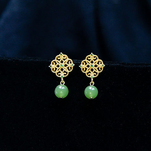 Classic Silver Earring with Timeless Appeal