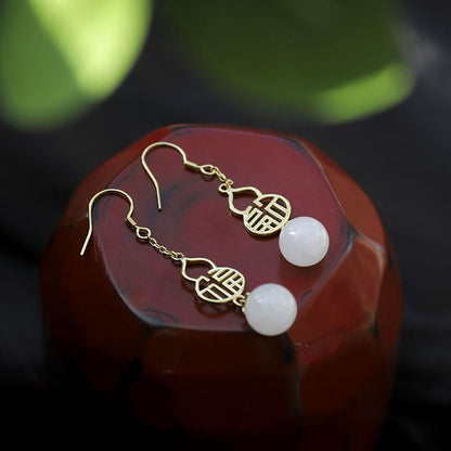 Vintage Handmade Gold Earring