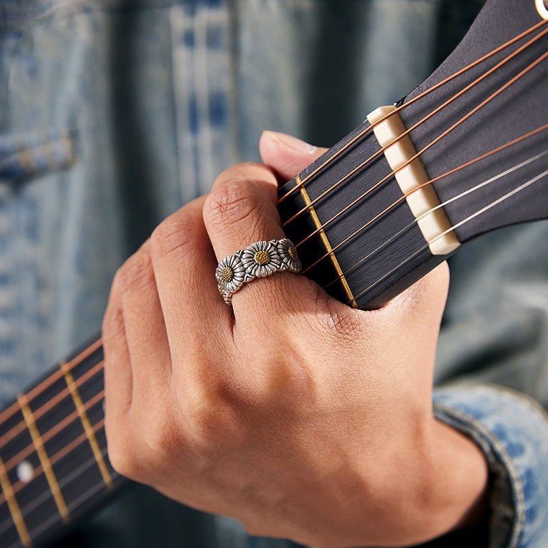 Beautiful Silver Ring with Unique Style