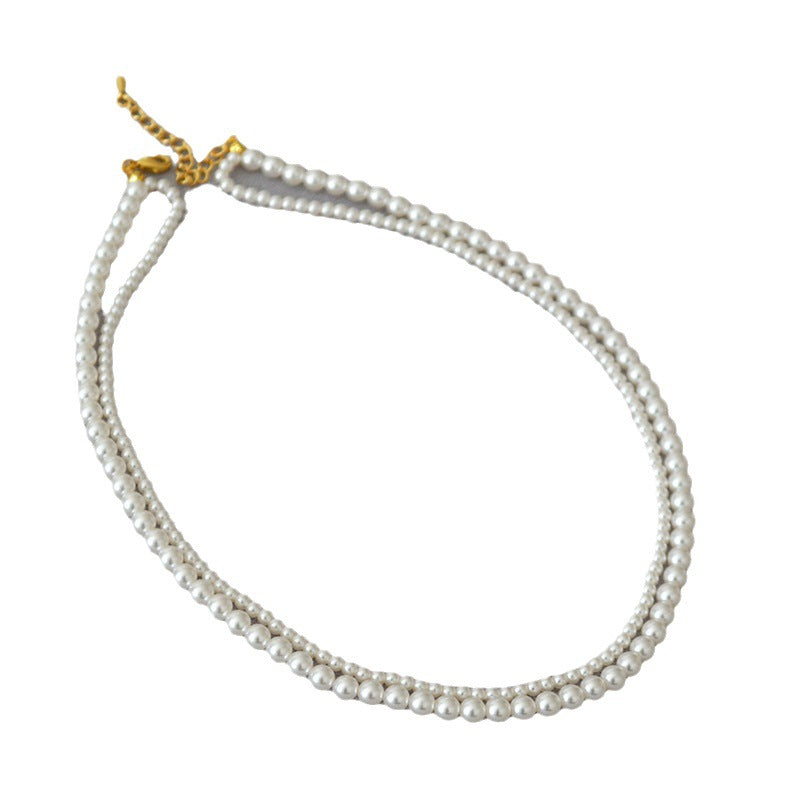 Delicate Artisan Pearl Necklace