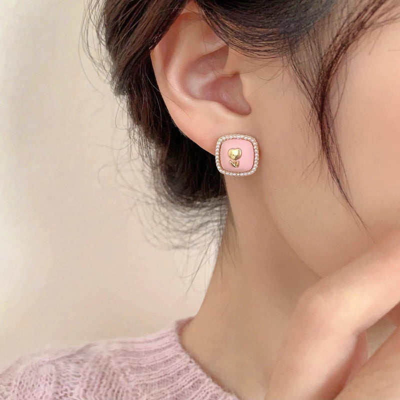 Vintage Handmade Pearl Earring