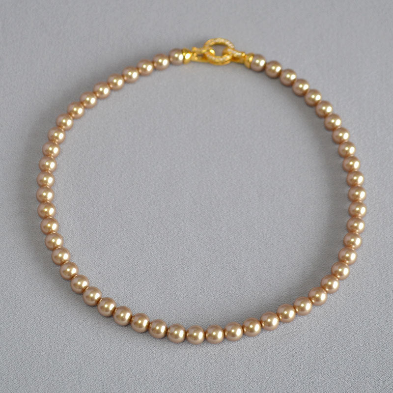 Vintage Handmade Pearl Necklace