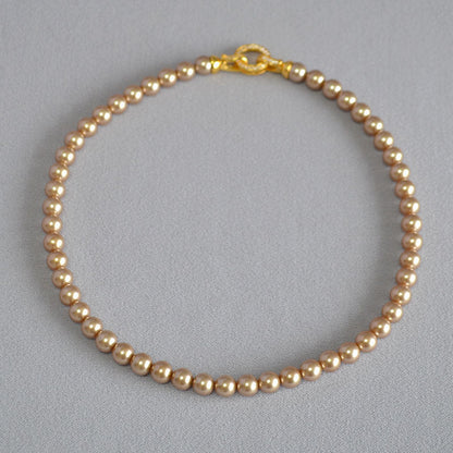 Vintage Handmade Pearl Necklace