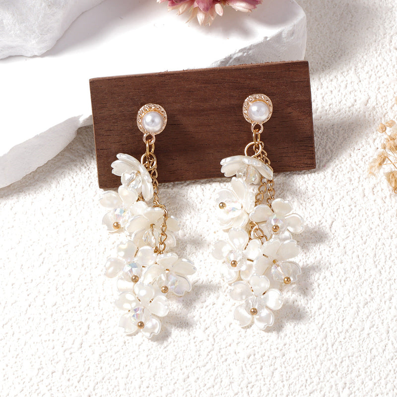 Delicate Artisan Pearl Earring