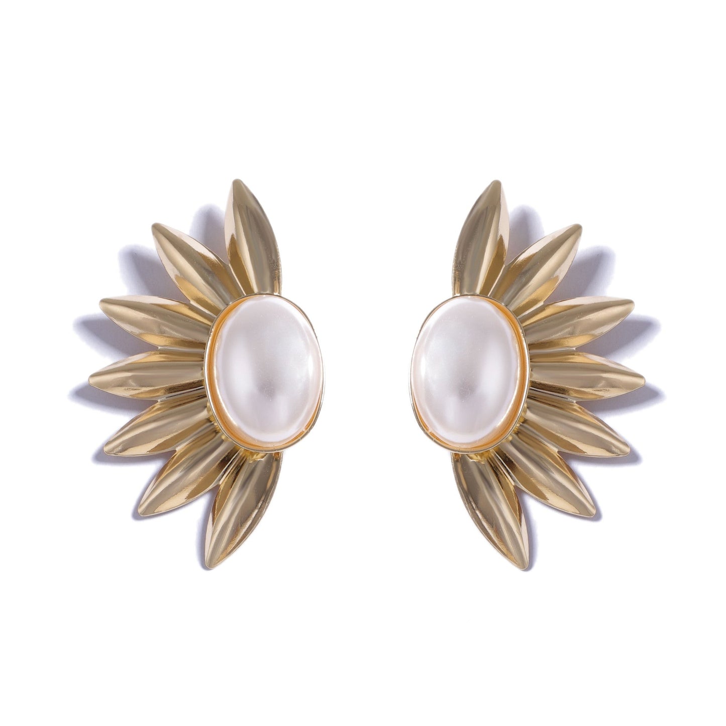 Delicate Artisan Pearl Earring