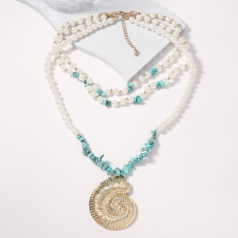 Delicate Artisan Pearl Necklace