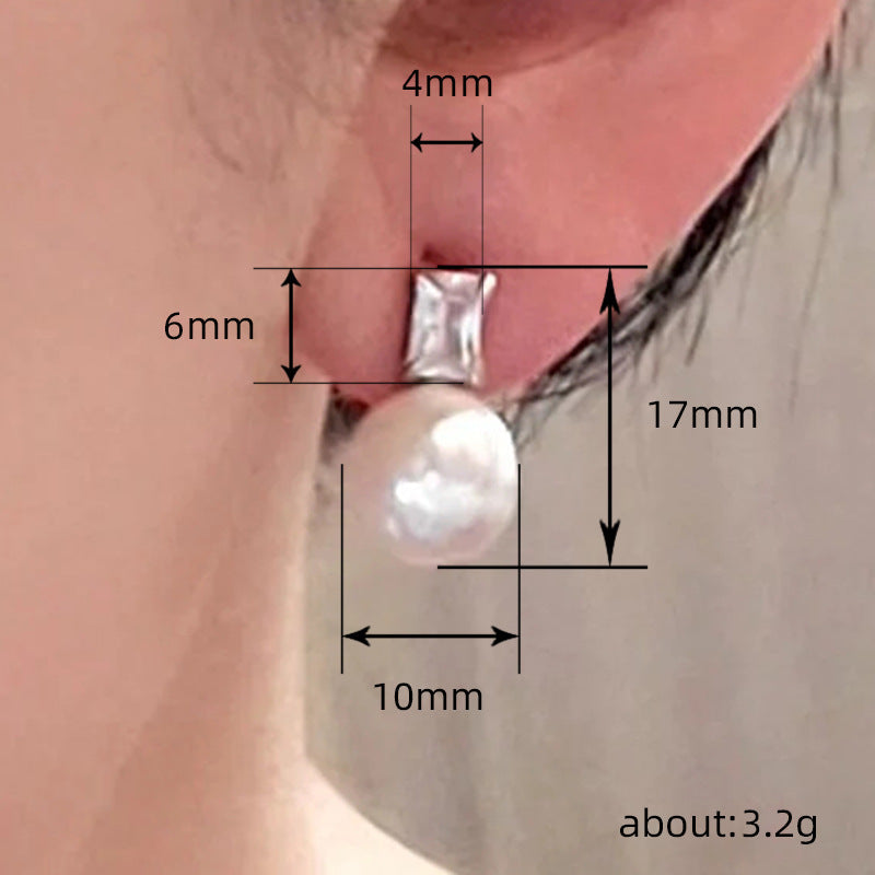 Vintage Handmade Pearl Earring