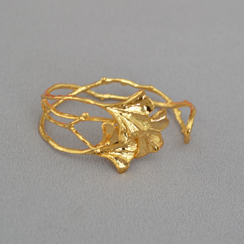 Vintage Handmade Gold Bracelet