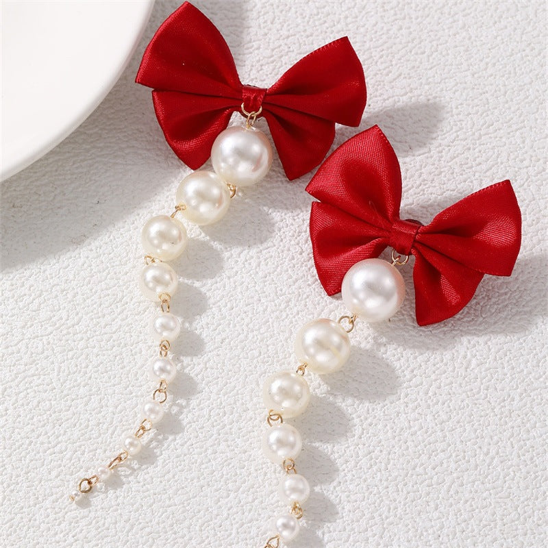 Delicate Artisan Pearl Earring