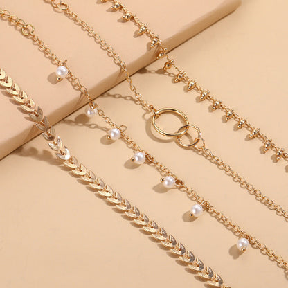 Romantic Pearl Anklet for Special Moments