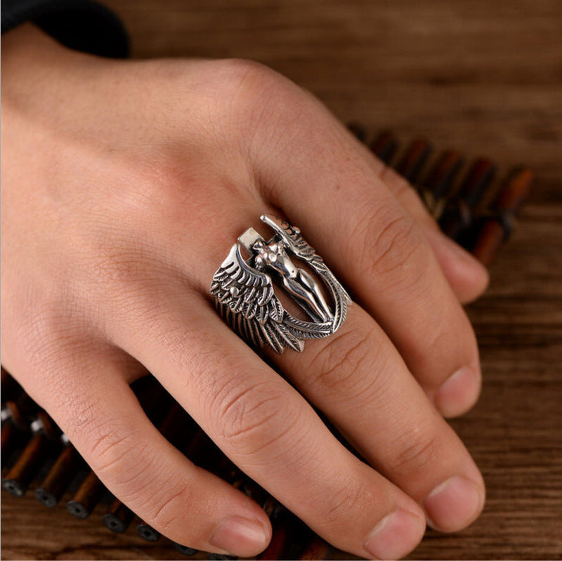 Romantic Silver Ring for Special Moments