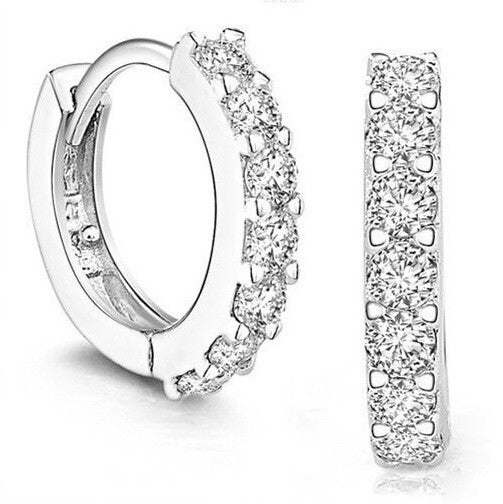 Romantic Silver Earring for Special Moments