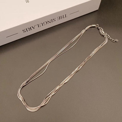 Delicate Artisan Silver Necklace