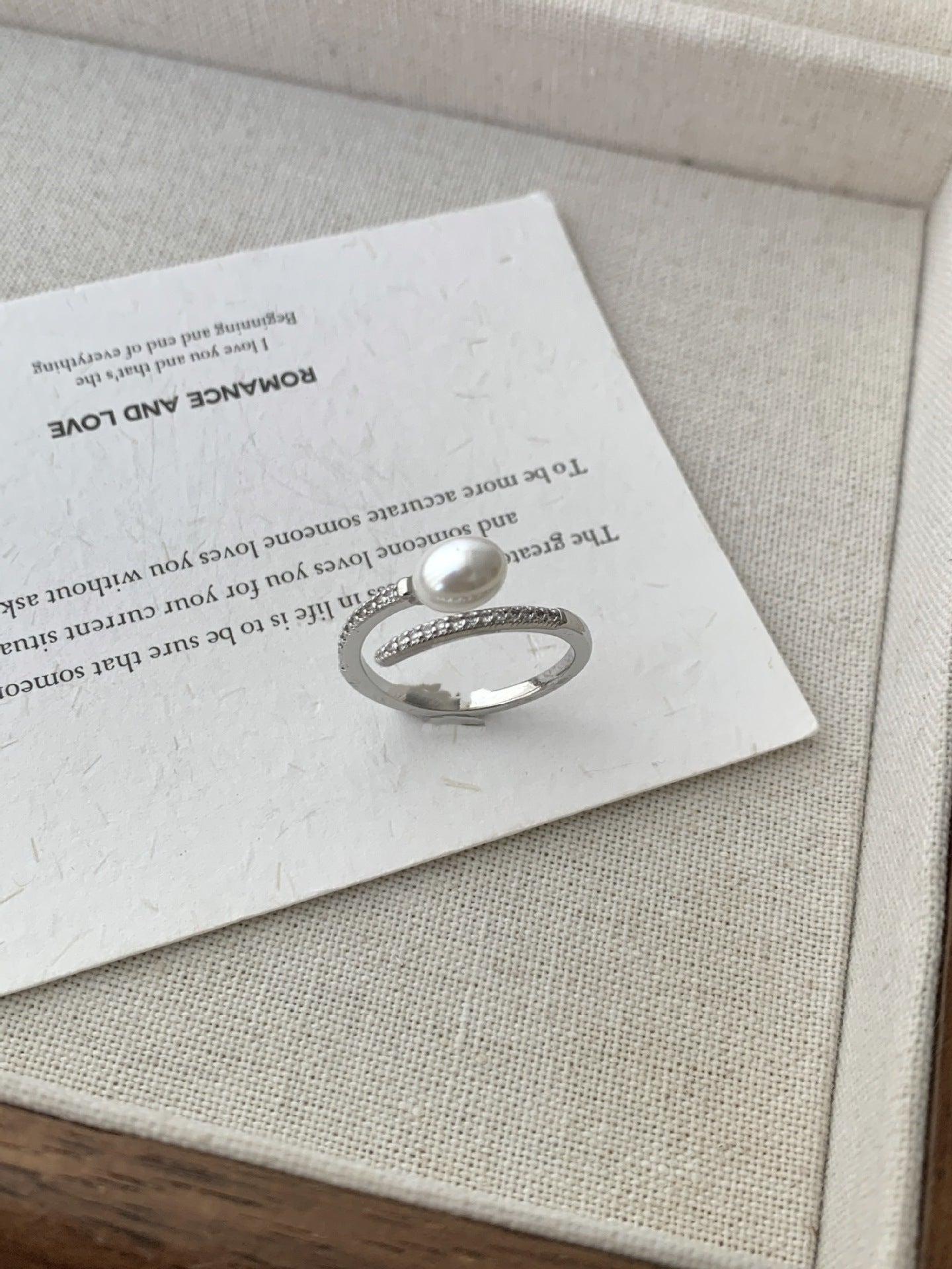 Charming Pearl Ring for Any Occasion