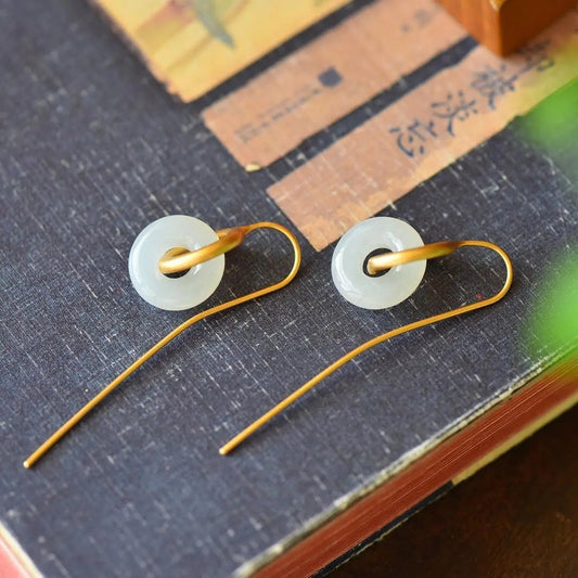 Delicate Artisan Silver Earring