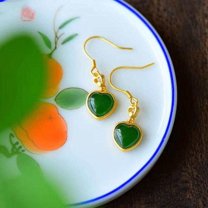 Delicate Artisan Gold Earring