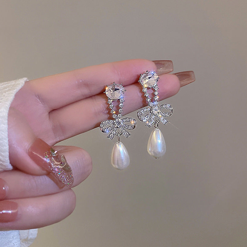 Delicate Artisan Pearl Earring