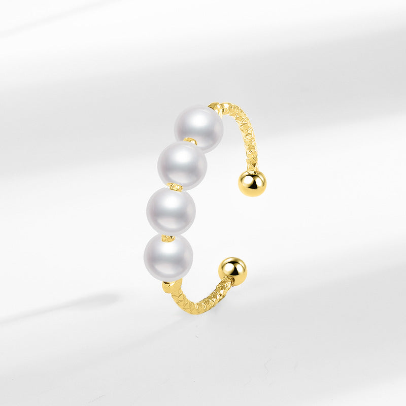 Vintage Handmade Pearl Ring