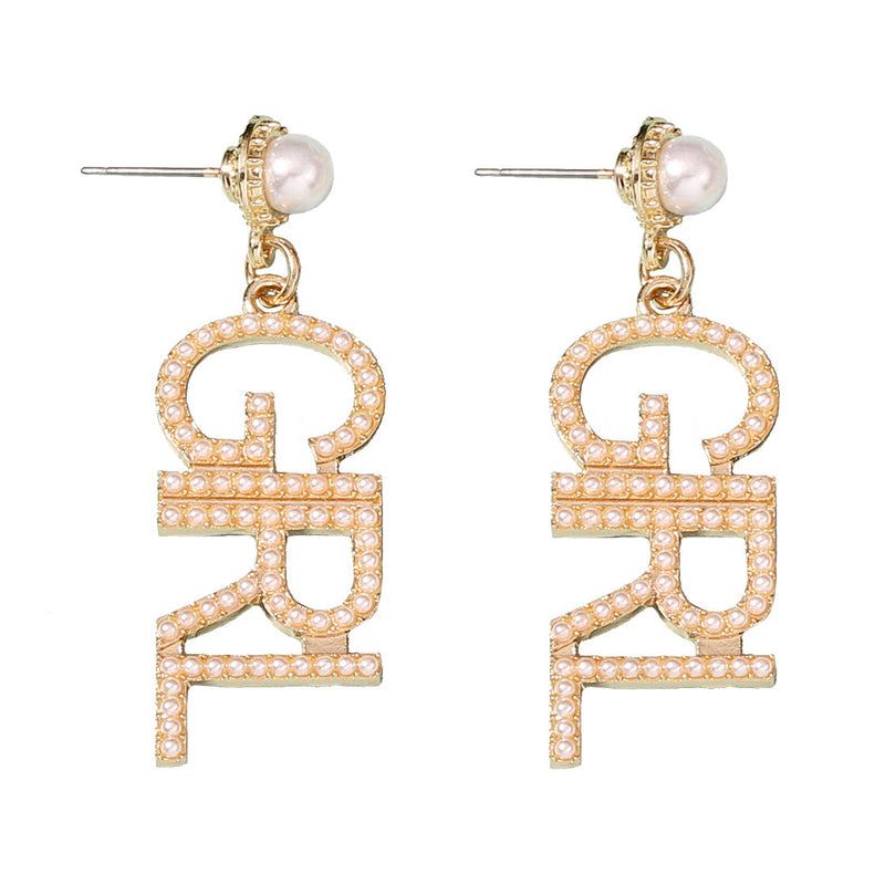 Delicate Artisan Pearl Earring