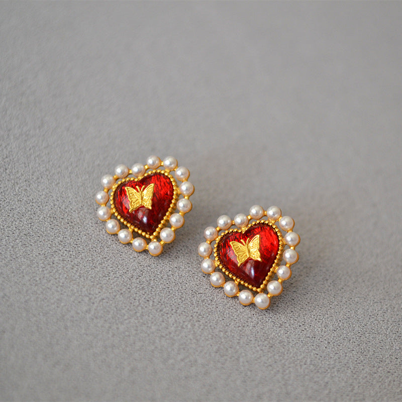 Delicate Artisan Silver Earring