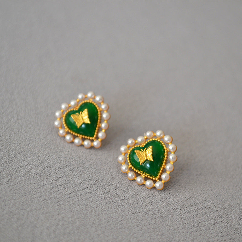 Delicate Artisan Silver Earring
