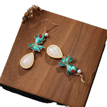Vintage Handmade Silver Earring