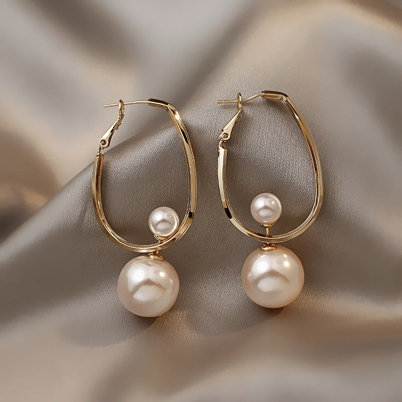 Delicate Artisan Pearl Earring
