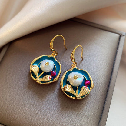 Vintage Handmade Pearl Earring