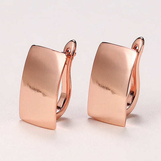 Vintage Handmade Gold Earring