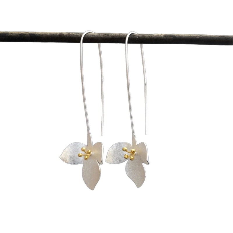 Delicate Artisan Silver Earring