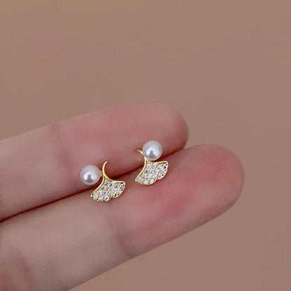 Delicate Artisan Pearl Earring