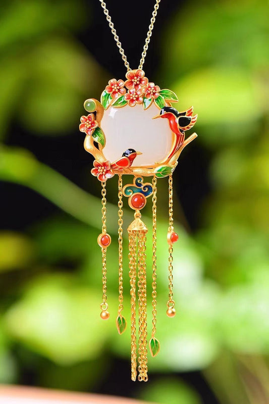 Vintage Handmade Gold Necklace