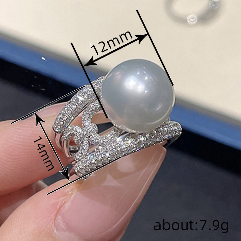 Charming Pearl Ring for Any Occasion