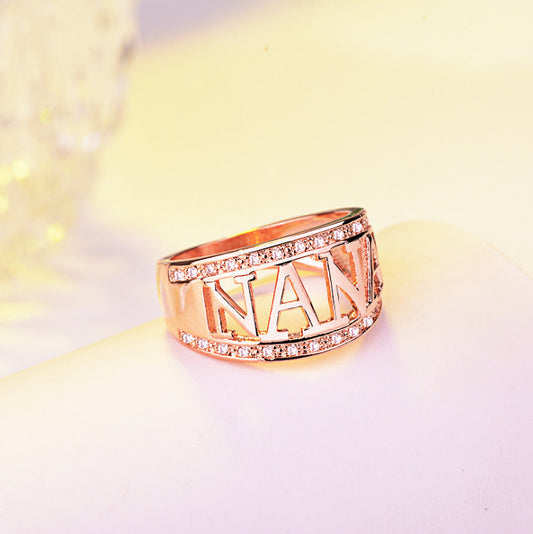 Beautiful Gold Ring with Unique Style