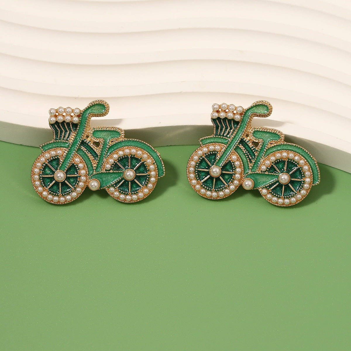 Delicate Artisan Pearl Earring