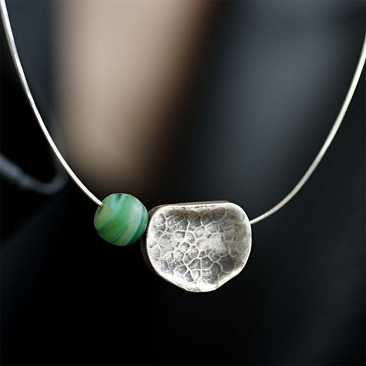 Romantic Silver Necklace for Special Moments