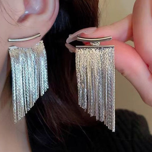 Vintage Handmade Silver Earring