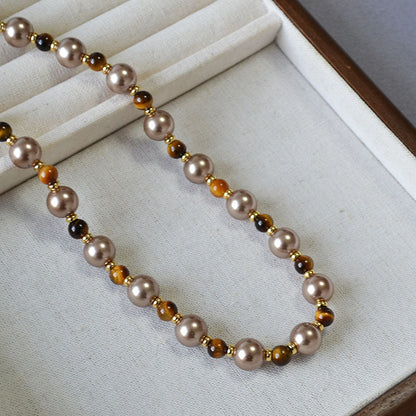 Beautiful Pearl Necklace with Unique Style